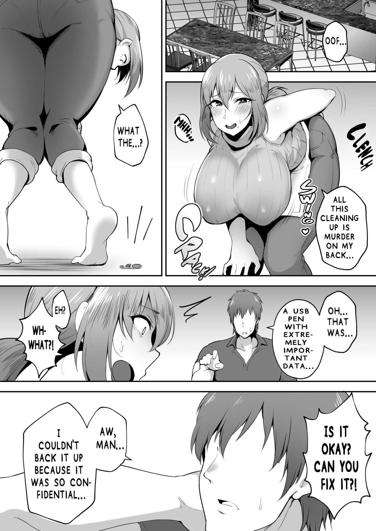 Hentai Manga Comic-Big Breasted Married Woman-Read-7